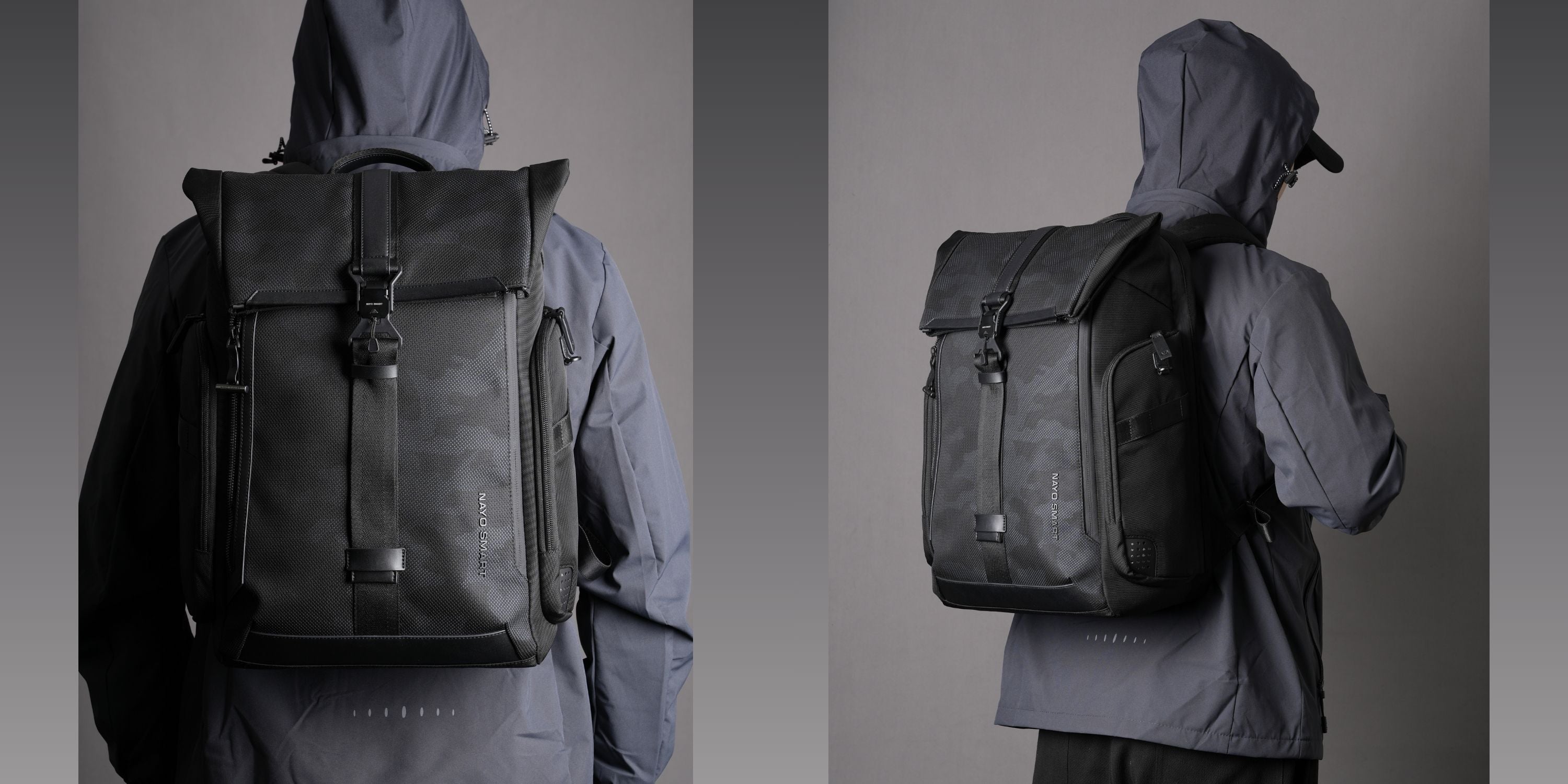 backpack military laptop Black 45L Tactical Molle External USB port with built in charging cable so you can charge your phone on the go Laptop Computer Backpack Rucksack Bag