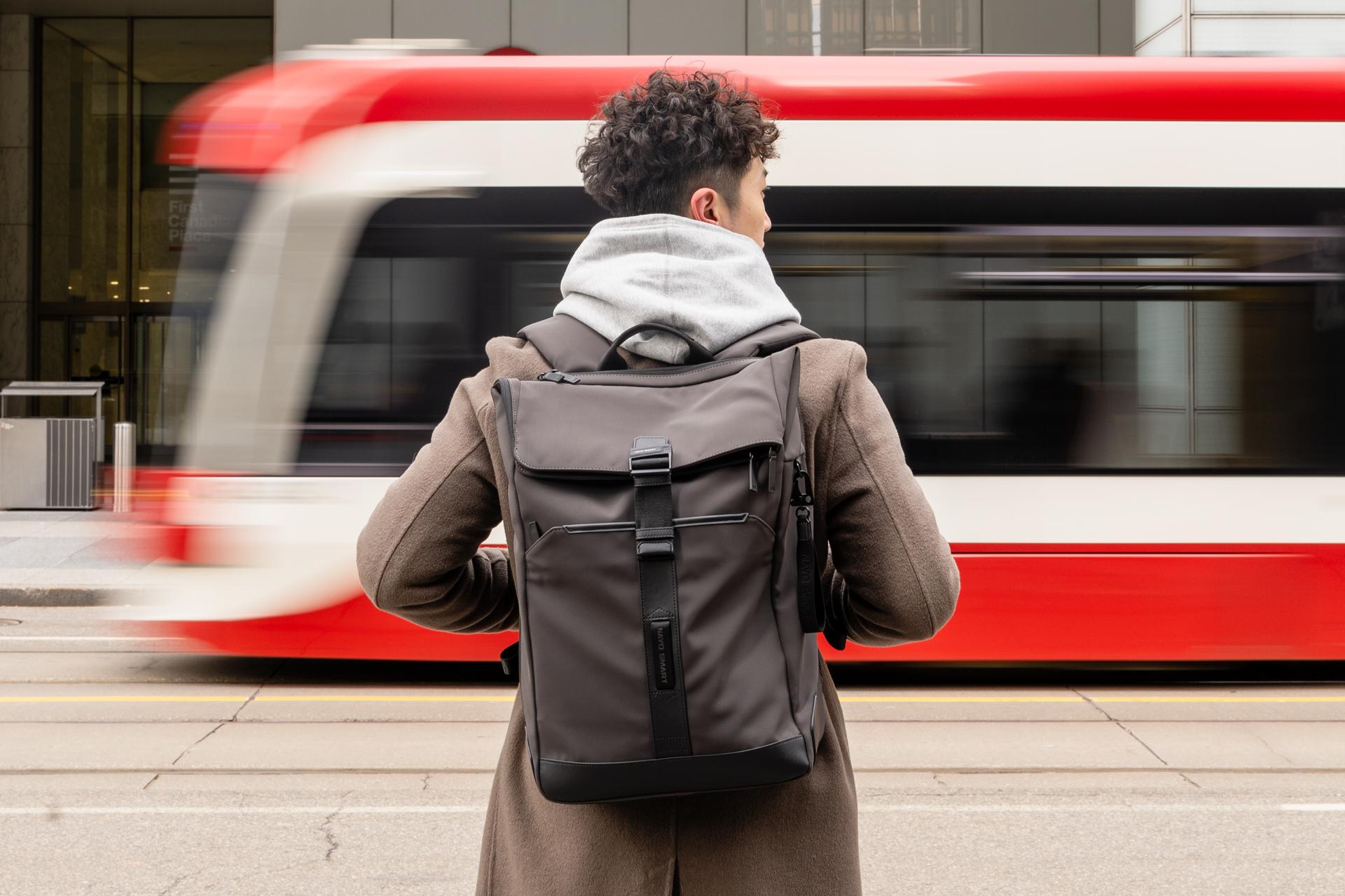 The Roll-Top Backpack That Does It All: Work, Gym, And Travel Made Easy