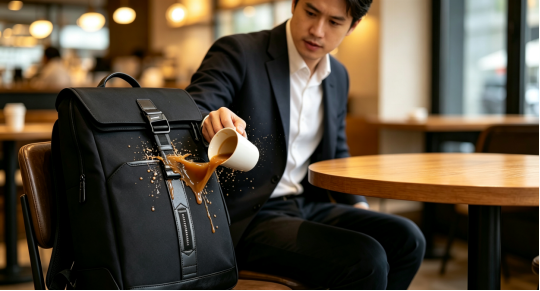What’s the Difference Between Oil Repellent, Stain Resistant and Water Repellent Fabrics? How to Choose an Everyday Backpack