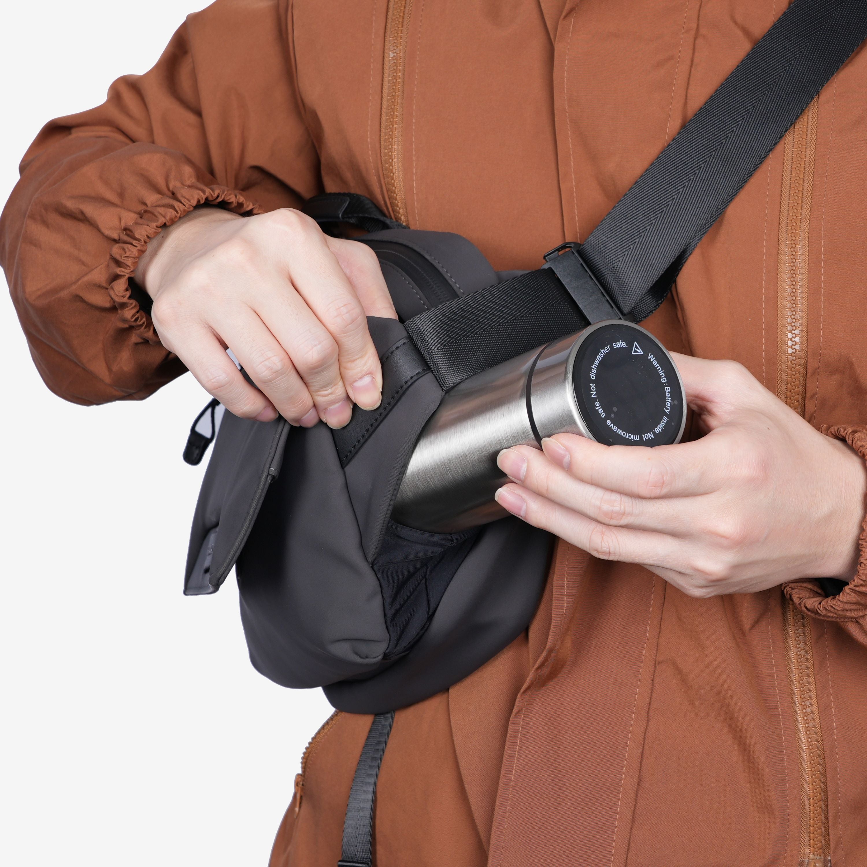 Herman H3 Sling Bag Green | 6L Water-Resistant Tablet Crossbody