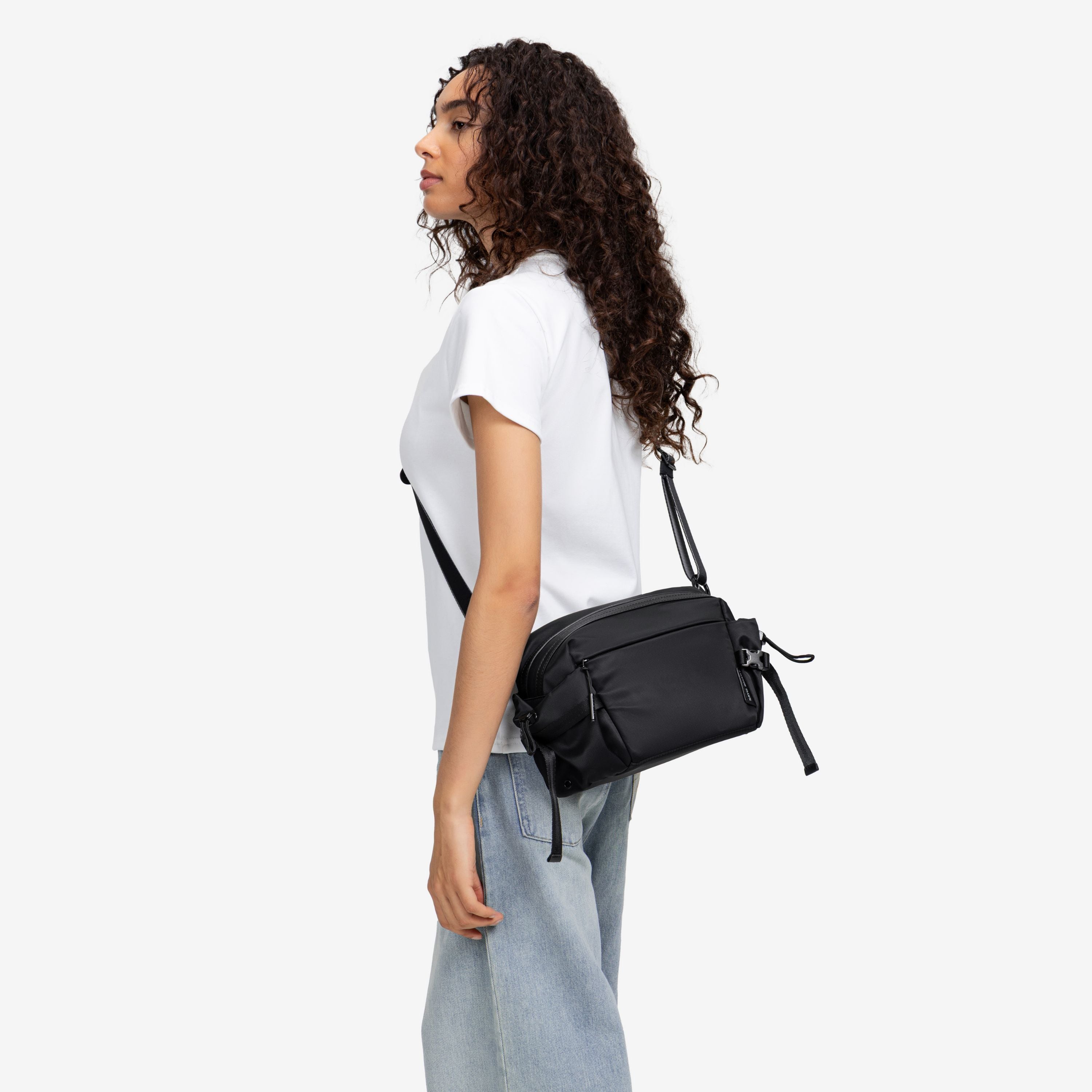 Urban UL1 Sling Bag Black | Lightweight Waterproof Crossbody