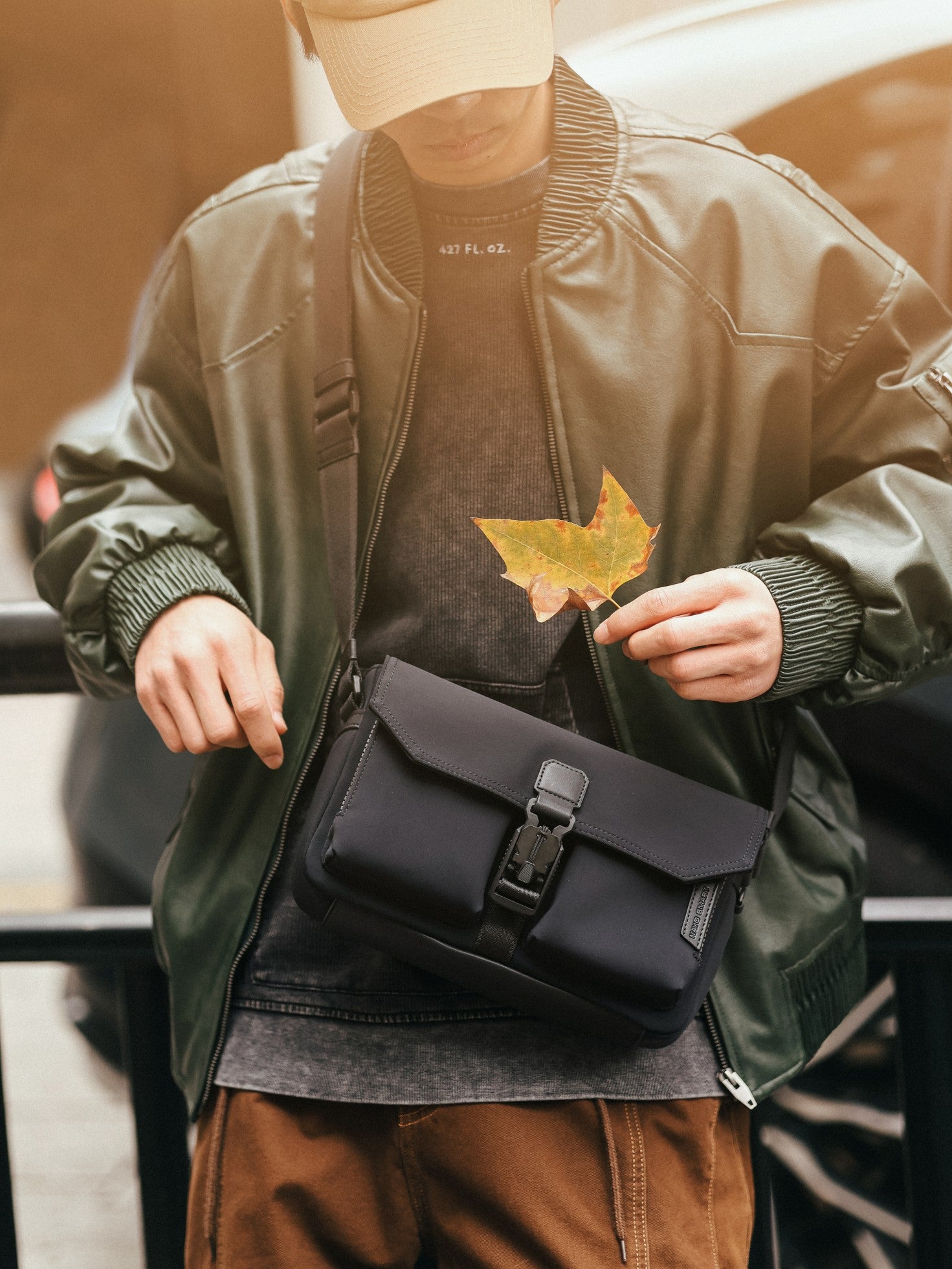 Herman HL1 Refined Flap EDC Sling Bag, 4.2L | NAYO SMART – Nayo Smart