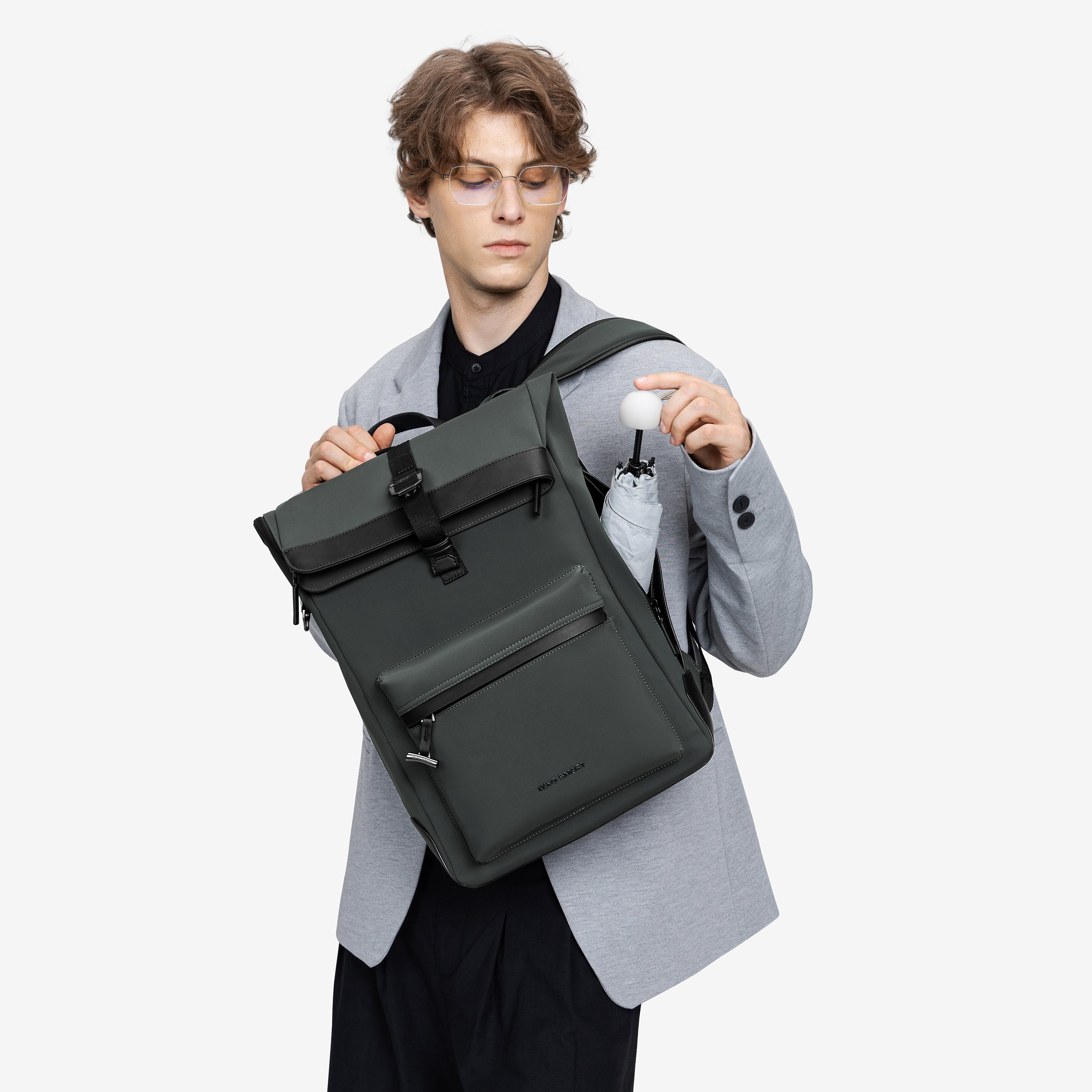 Herman H6 Compact Business Laptop Backpack, 16L | NAYO SMART