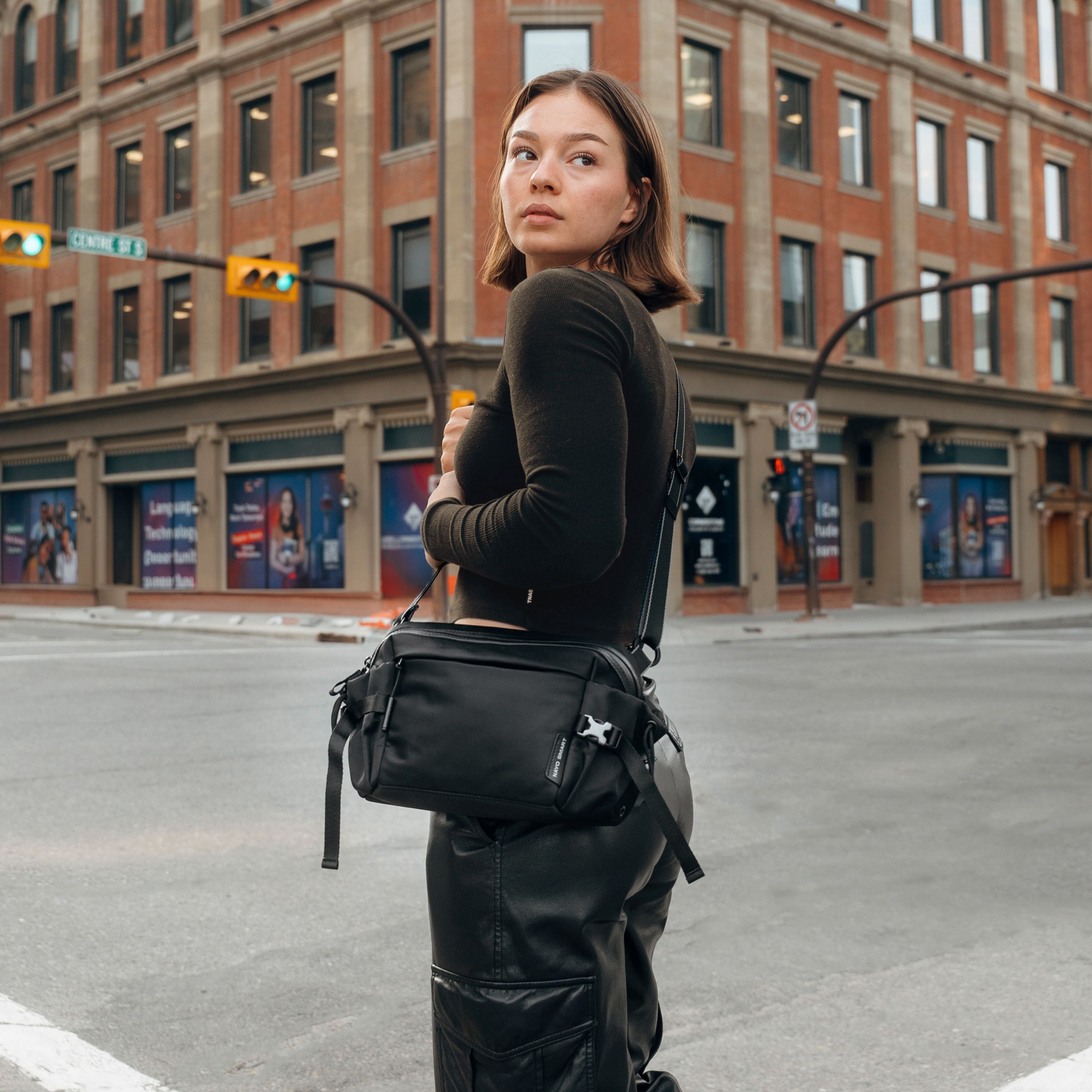 Urban UL1 Sling Bag Black | Lightweight Waterproof Crossbody