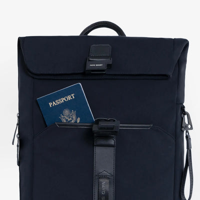 roll top backpack tumi Nayo Smart Herman Pro Half-Roll Top Travel Backpack 20L-25L(16.3′′ laptop)