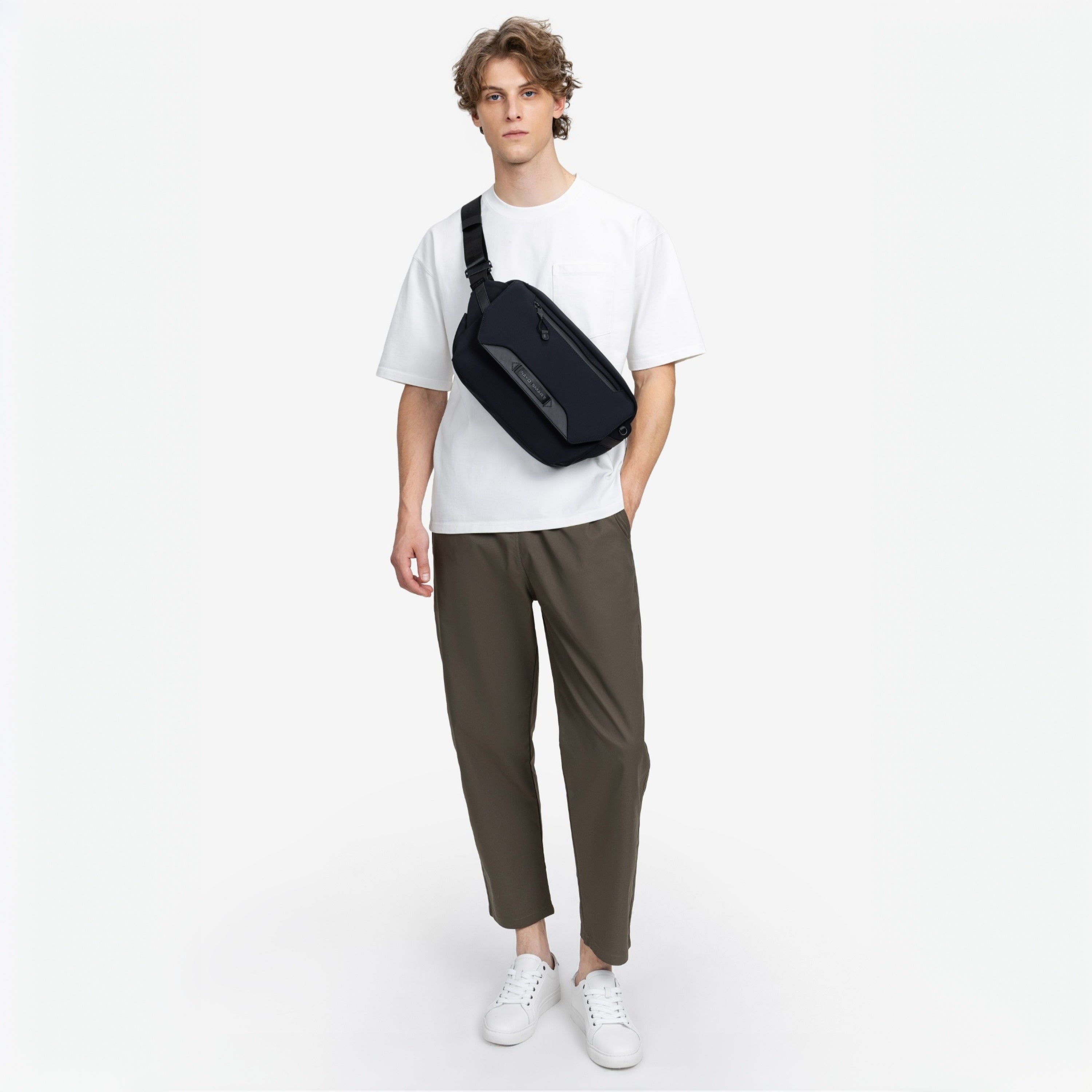 Herman H3 Sling Bag Black | NA-Tech™ Waterproof EDC Crossbody Bag