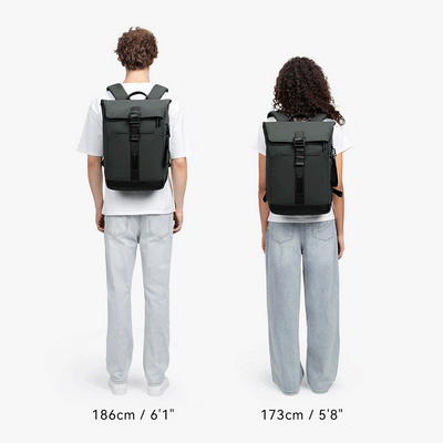 NAYO SMART Herman Pro H1 Roll Top Backpack for Business Travel NAYO SMART Herman Pro H1 Roll Top Backpack for Business Travel