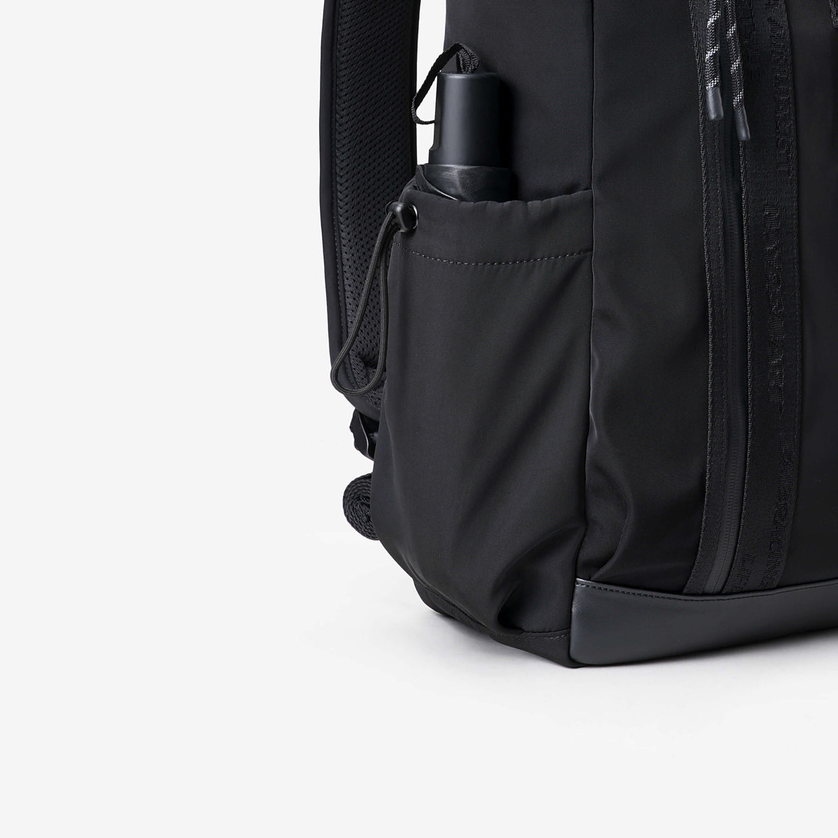 NayoSmart Urban U9 Roll-top Backpack with dedicated side pocket for an umbrella