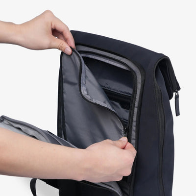 Herman Pro Half-Roll Top Backpack-Midnight Black — product detail