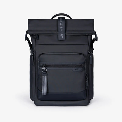 400 travel backpack Arrive Travel Roll-top Backpack Black