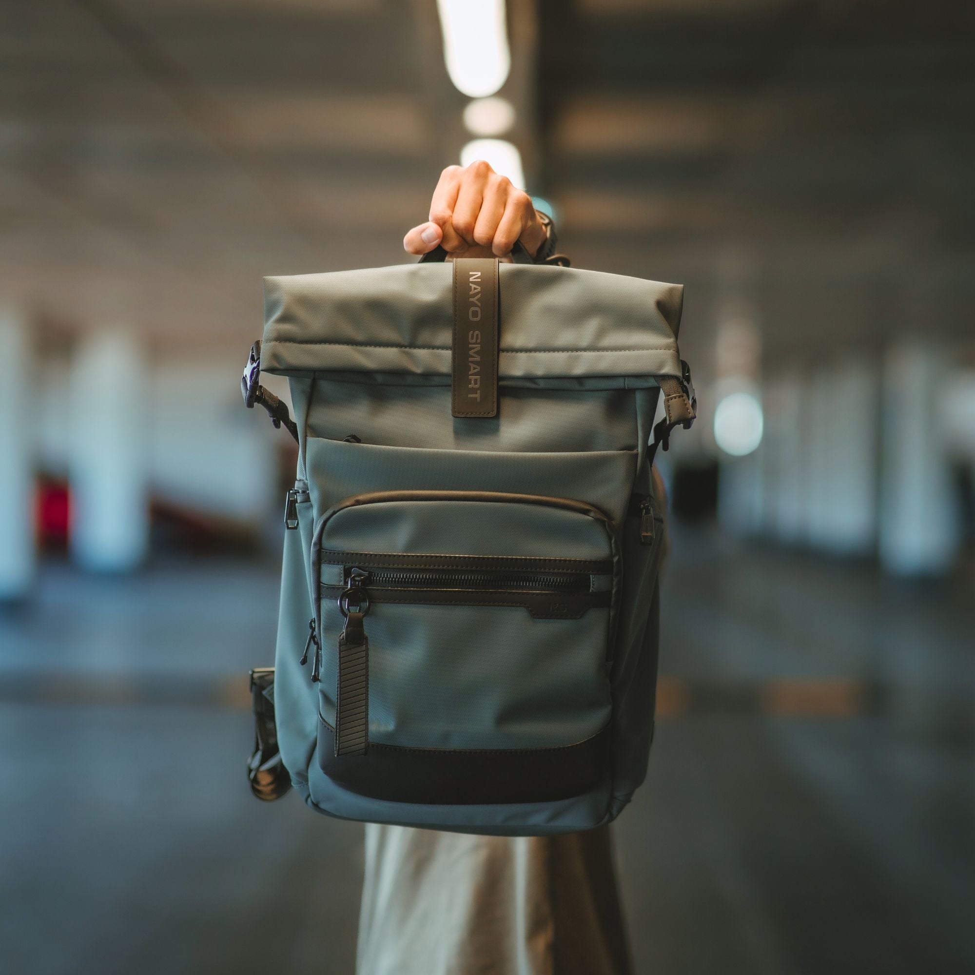 Arrive Roll-Top Travel Backpack