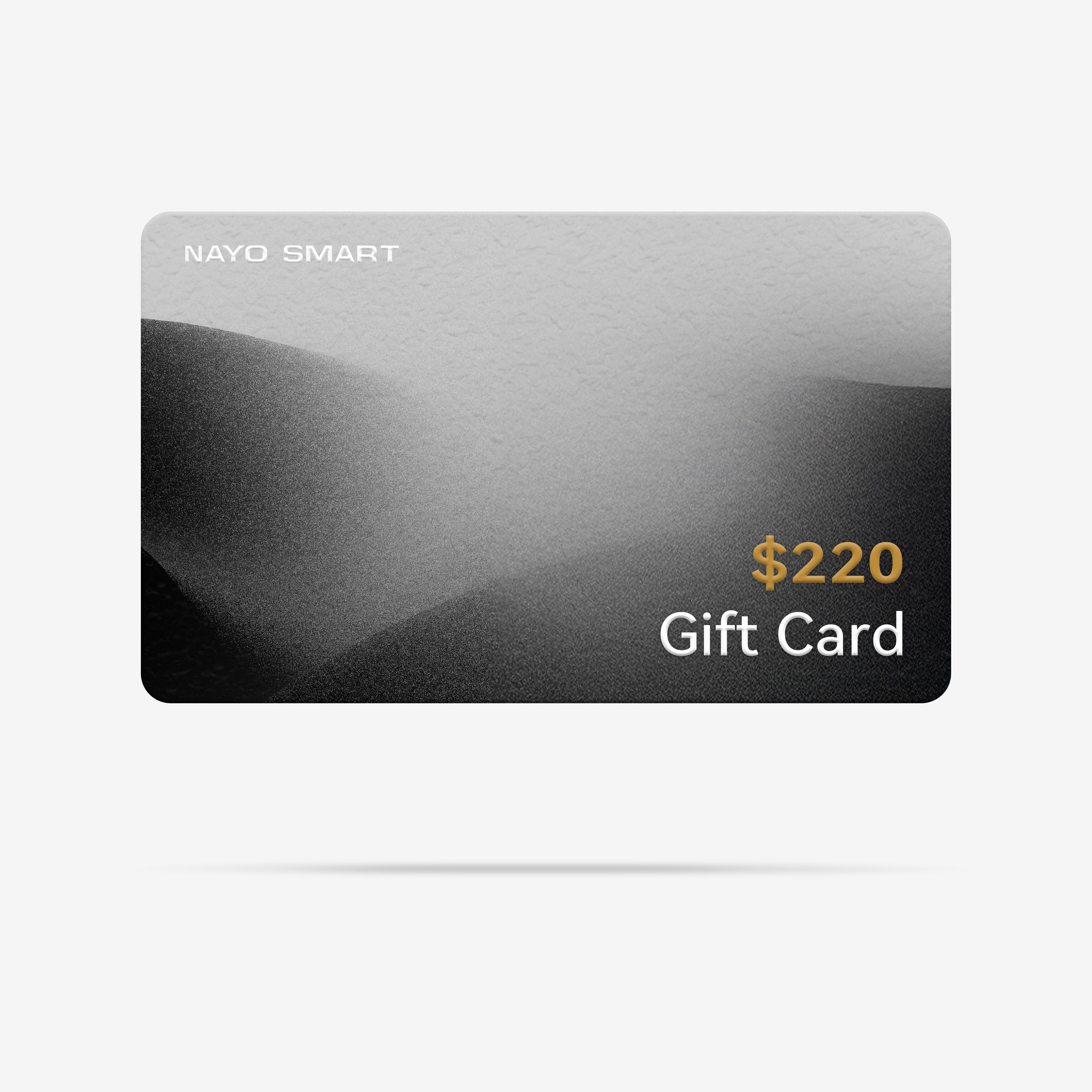 NAYO SMART Digital Gift Card