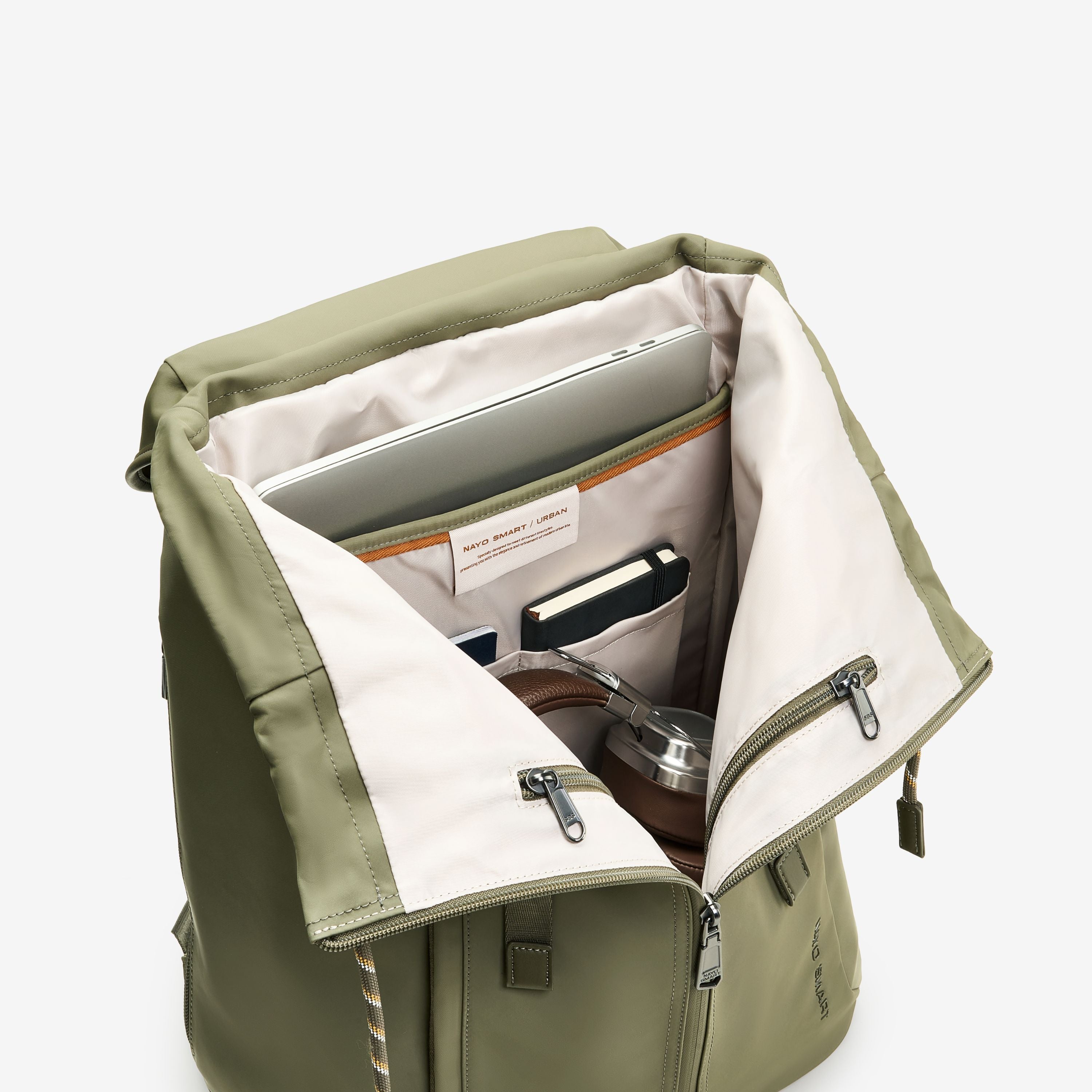 Nayo Smart Urban U7 Backpack Olive Green | 16