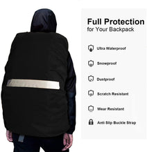 Load image into Gallery viewer, 2 Pieces Backpack Rain Cover with Reflective Strip